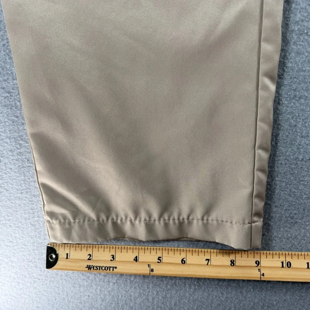 Adidas Climalite‎ Chino Pants Mens 35x34 Brown Straight Leg Golf Active Comfort